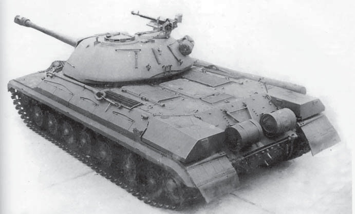 Серийный танк Т-10 первых выпусков